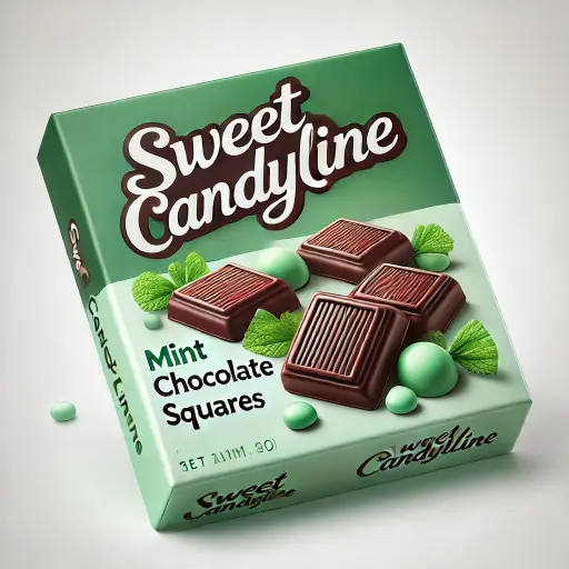 [CAN894] Mint Chocolate Squares